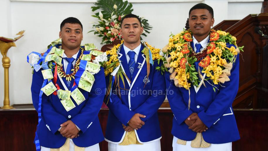 Tonga Tupou College Toloa Old Boys Premium Blanket Simplified Version LT8 main image 1